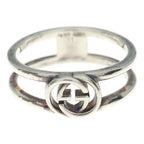 Gucci Interlocking G Ring Silver