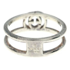 Gucci Interlocking G Ring Silver — view 2