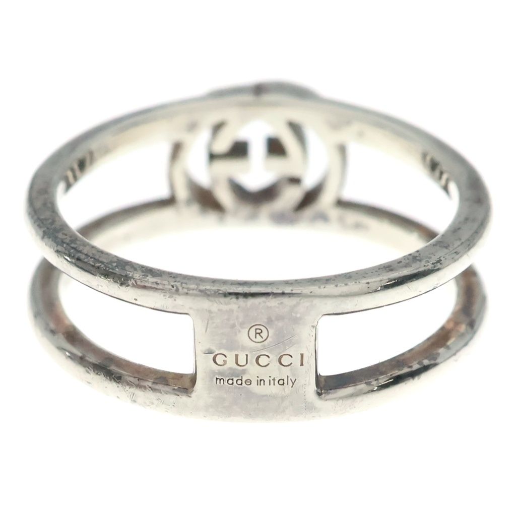 Gucci Interlocking G Ring Silver — view 2