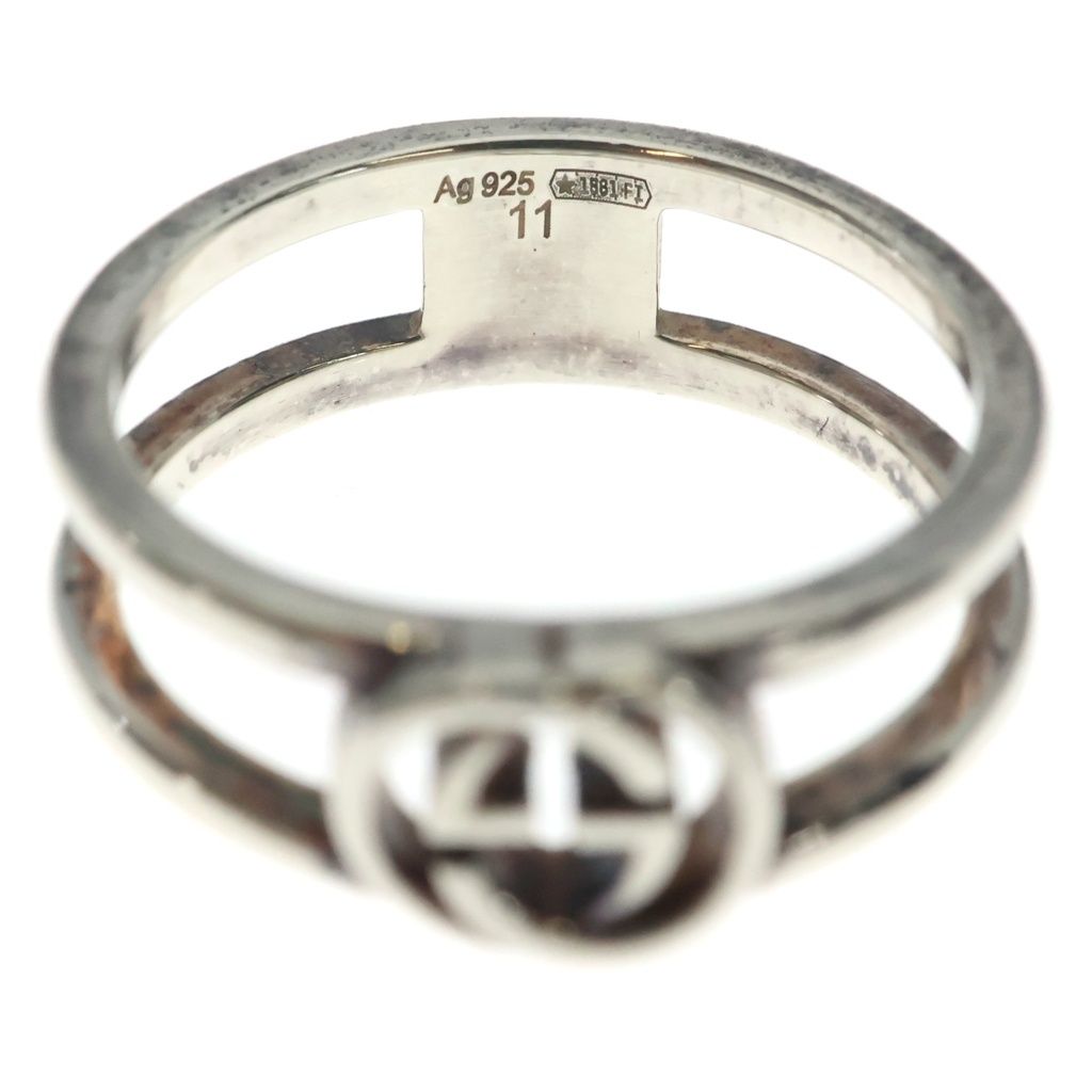 Gucci Interlocking G Ring Silver — view 4