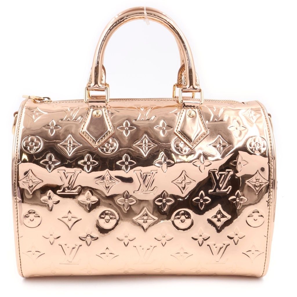 Louis Vuitton Monogram Miroir Speedy Bandouliere 2-Way Shoulder Bag Mini Pink — view 2