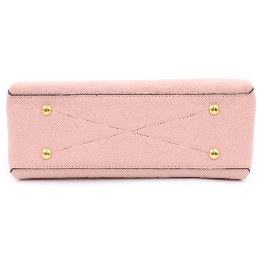Louis Vuitton Monogram Empreinte Georges BB Leather 2-Way Bag Gold Pink — view 4
