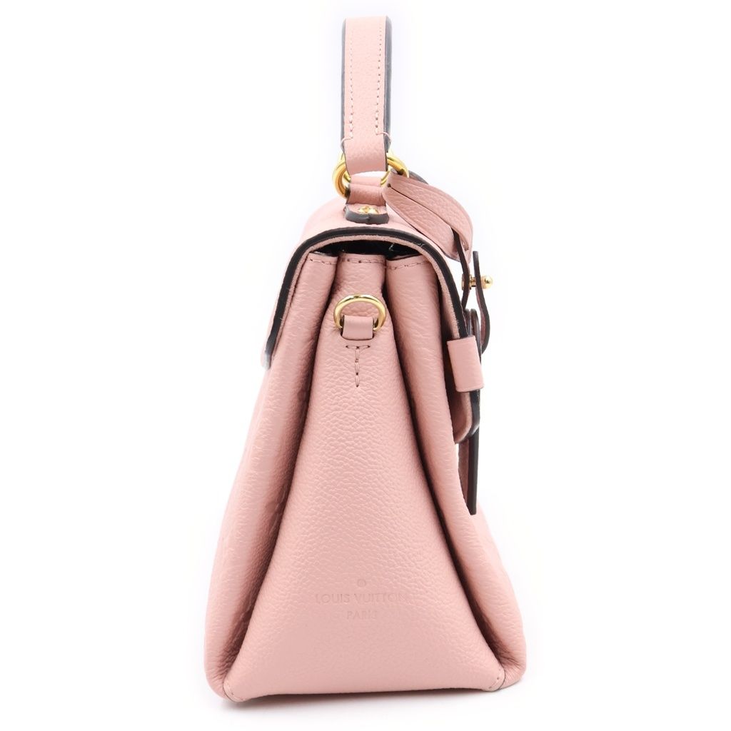 Louis Vuitton Monogram Empreinte Georges BB Leather 2-Way Bag Gold Pink — view 3