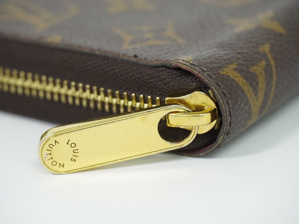 Louis Vuitton LV Zippy Wallet Monogram Zip Around Brown — view 6