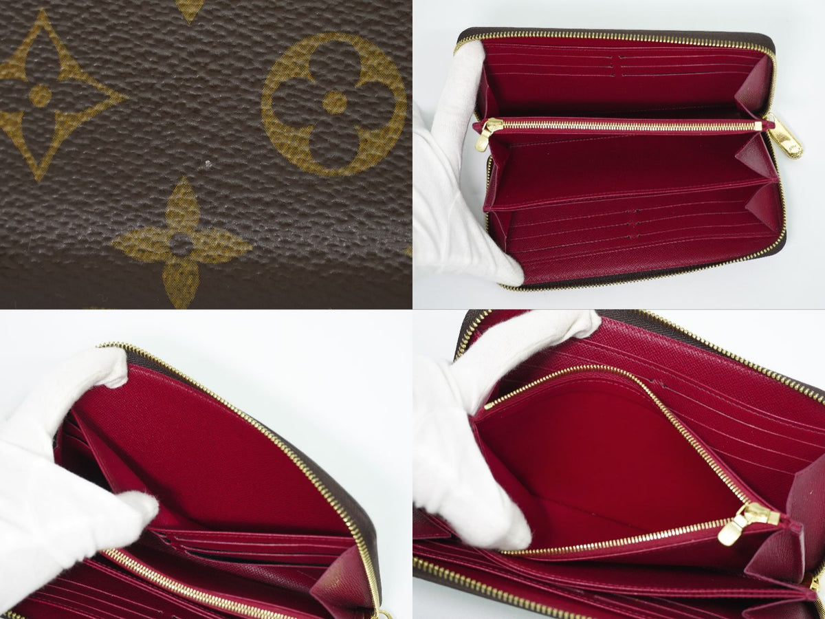 Louis Vuitton LV Zippy Wallet Monogram Zip Around Brown — view 8