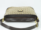Celine C Sulky Shoulder Bag Canvas Beige Brown — view 5