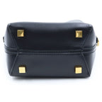 Saint Laurent Paris le 37 Mini Bucket Bag Cassandra Logo Leather 2-Way Gold — view 4