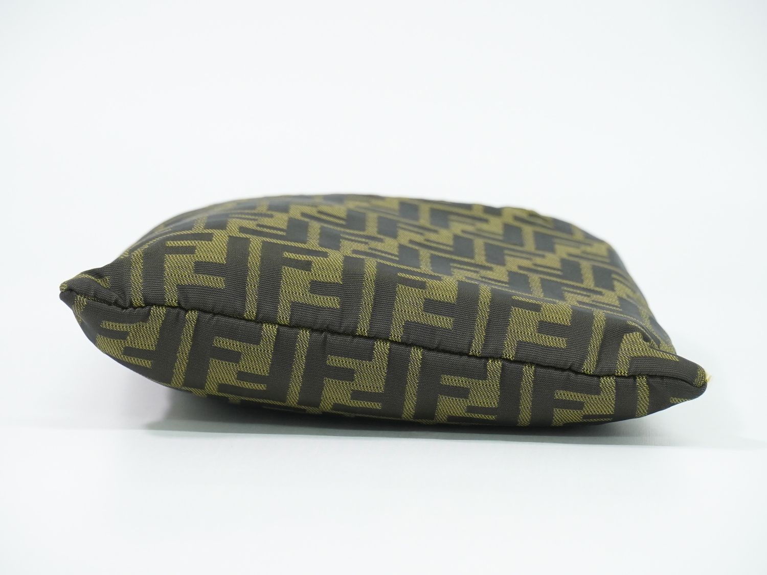 Fendi Zucca Tote Bag Canvas Khaki Brown — view 3