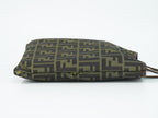 Fendi Zucca Tote Bag Canvas Khaki Brown — view 4