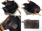 Fendi Zucca Tote Bag Canvas Khaki Brown — view 8
