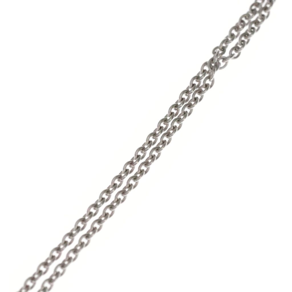 Louis Vuitton Pendentif Empreinte PM 18K White Gold Diamond Pendant — view 4