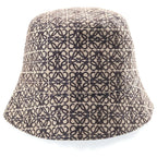 Loewe Jacquard Reversible Bucket Hat Gray — view 4