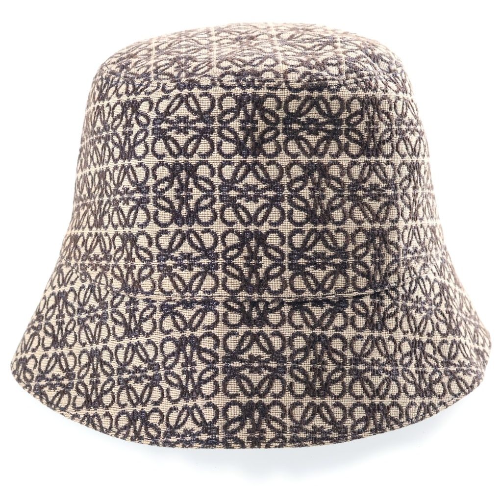 Loewe Jacquard Reversible Bucket Hat Gray — view 4