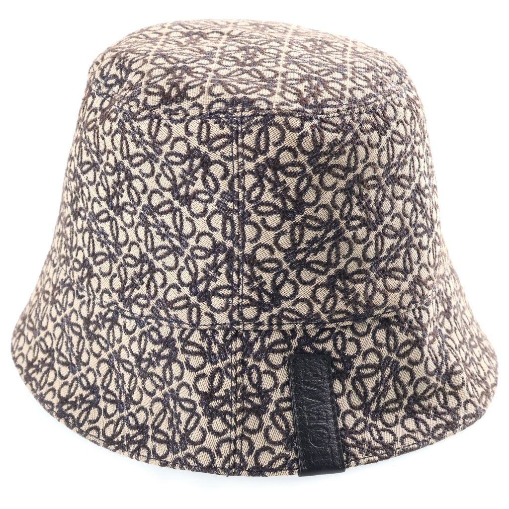 Loewe Jacquard Reversible Bucket Hat Gray — view 2