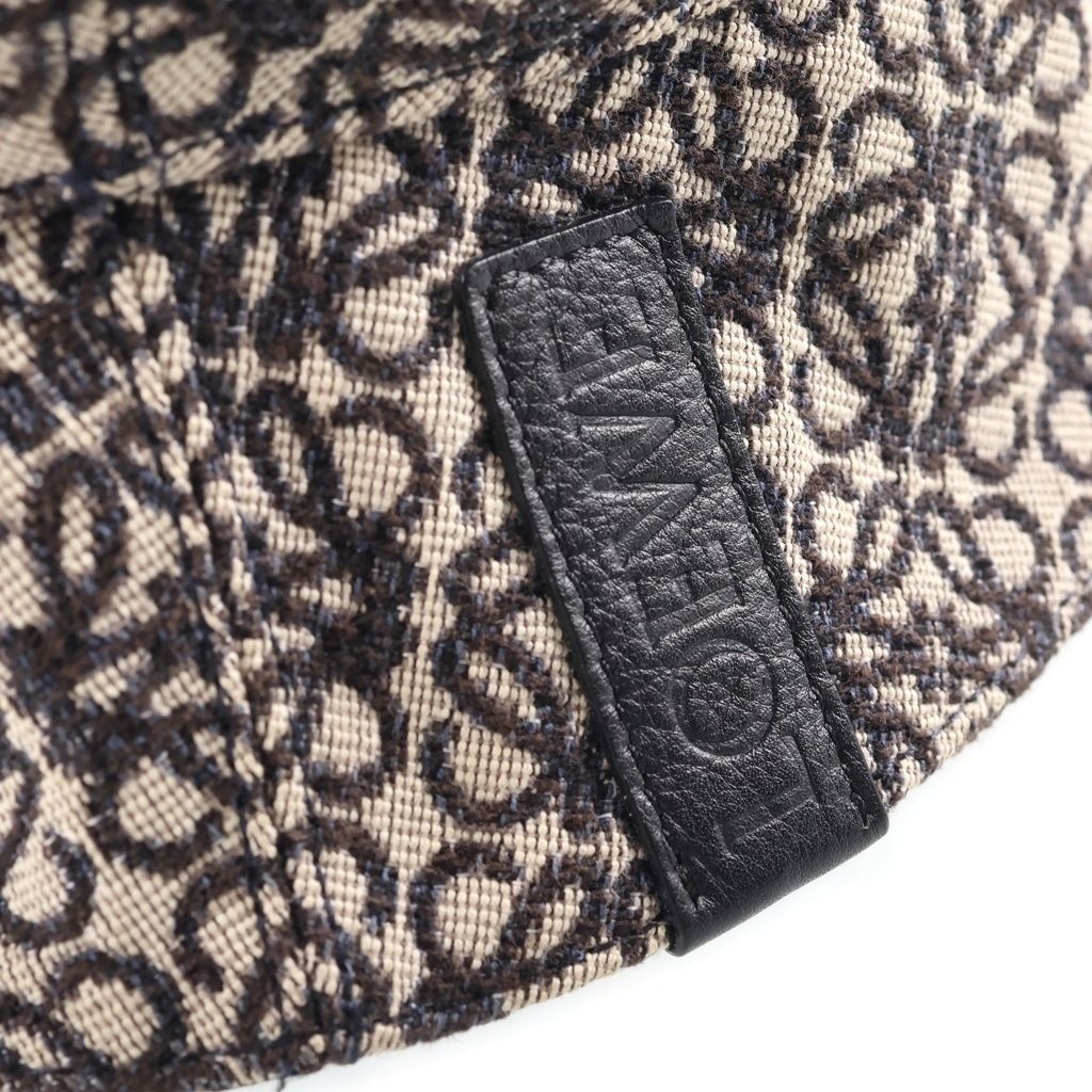 Loewe Jacquard Reversible Bucket Hat Gray — view 8