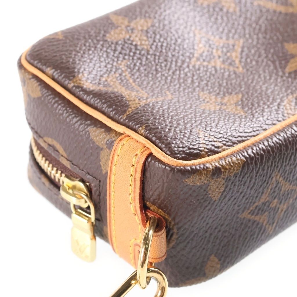 Louis Vuitton Monogram Trousse Wapiti Leather Pouch Multi Case Brown — view 5