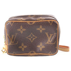 Louis Vuitton Monogram Trousse Wapiti Leather Pouch Multi Case Brown