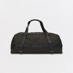 Hermes Allion 60 Boston Bag Toile H Leather Brown Khaki Green Silver 2-Way