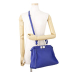 Fendi Peekaboo Selleria Regular Leather 2-Way Shoulder Bag — view 5