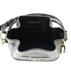Dior Handbag C'est CD Embossed Calf Leather 2-Way Black — view 6