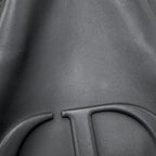 Dior Handbag C'est CD Embossed Calf Leather 2-Way Black — view 7