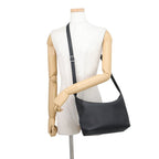 Celine Shoulder Bag Harry Cross Leather Black — view 4