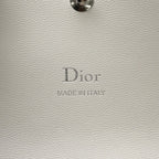Dior Coin Purse Promenade Glycine Wallet Oblique Jacquard White — view 8