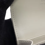 Dior Coin Purse Promenade Glycine Wallet Oblique Jacquard White — view 6