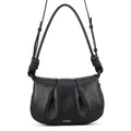 Loewe Shoulder Bag Paseo Satchel Leather 2-Way Black