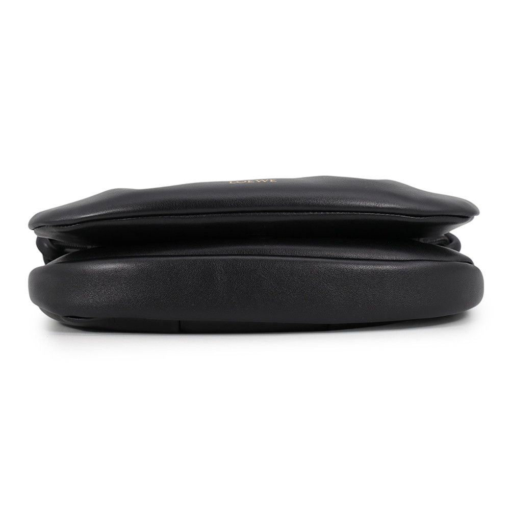 Loewe Shoulder Bag Paseo Satchel Leather 2-Way Black — view 3