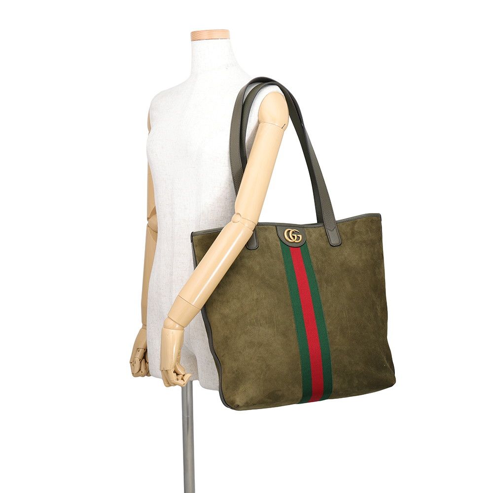Gucci Tote Bag Ophidia Suede — view 4