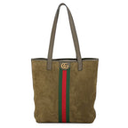 Gucci Tote Bag Ophidia Suede