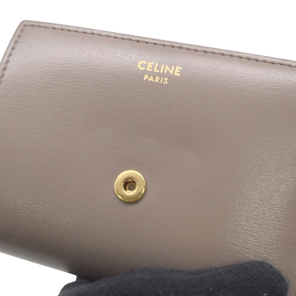 Celine Trifold Wallet Triomphe Small Flap — view 7