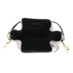 Dior Handbag C'est CD Embossed Calf Leather 2-Way Black — view 6