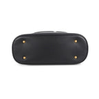 Dior Handbag C'est CD Embossed Calf Leather 2-Way Black — view 3