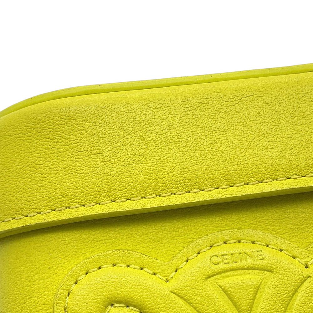 Celine Shoulder Bag Cuir Small Triomphe Box Leather — view 8