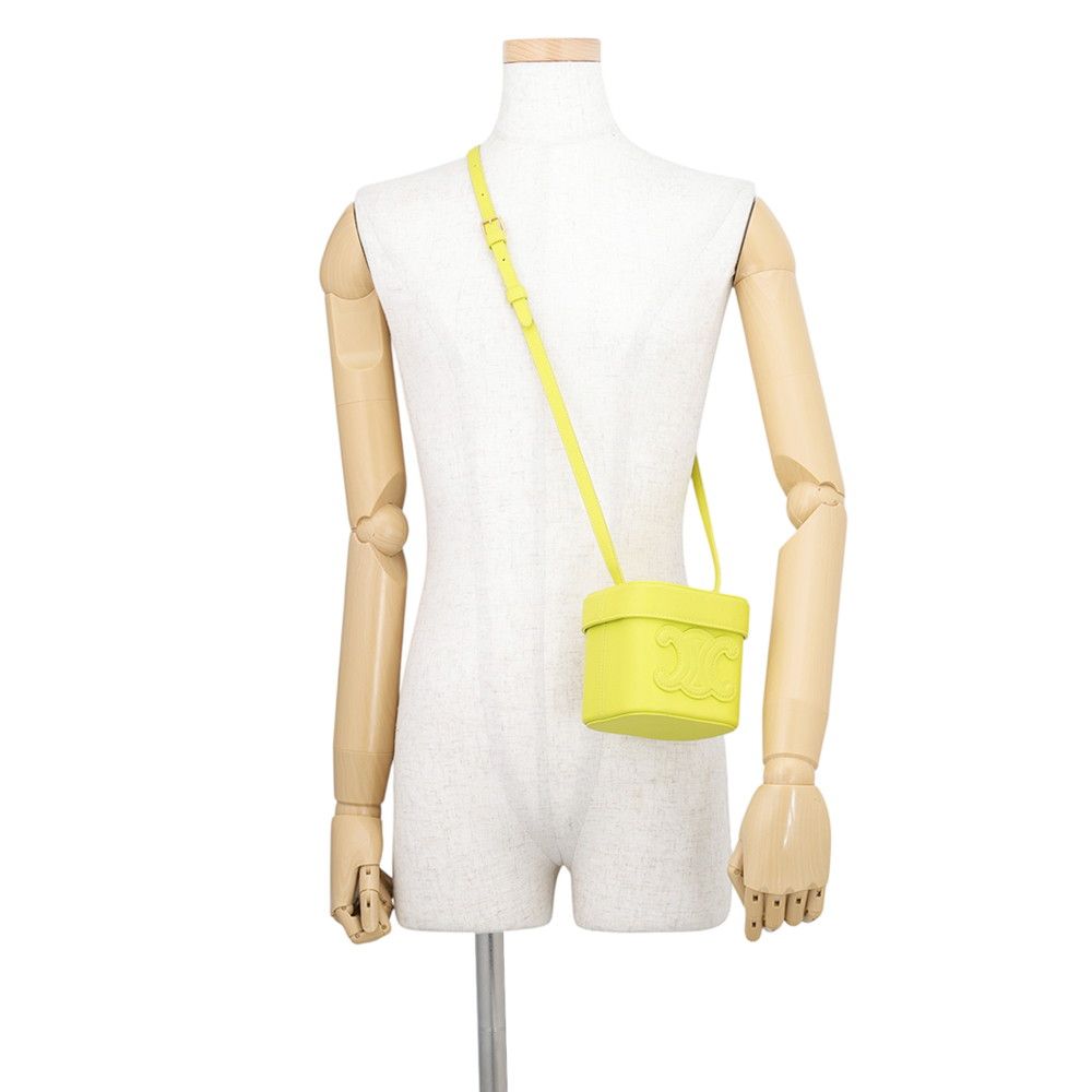 Celine Shoulder Bag Cuir Small Triomphe Box Leather — view 4