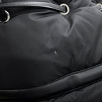 Saint Laurent Paris Shoulder Bag Rive Gauche Nylon Black — view 6