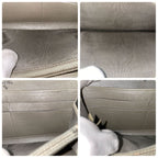 Chanel Wallet Zip Around Leather White — view 7