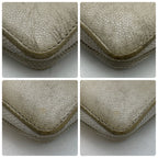 Chanel Wallet Zip Around Leather White — view 8