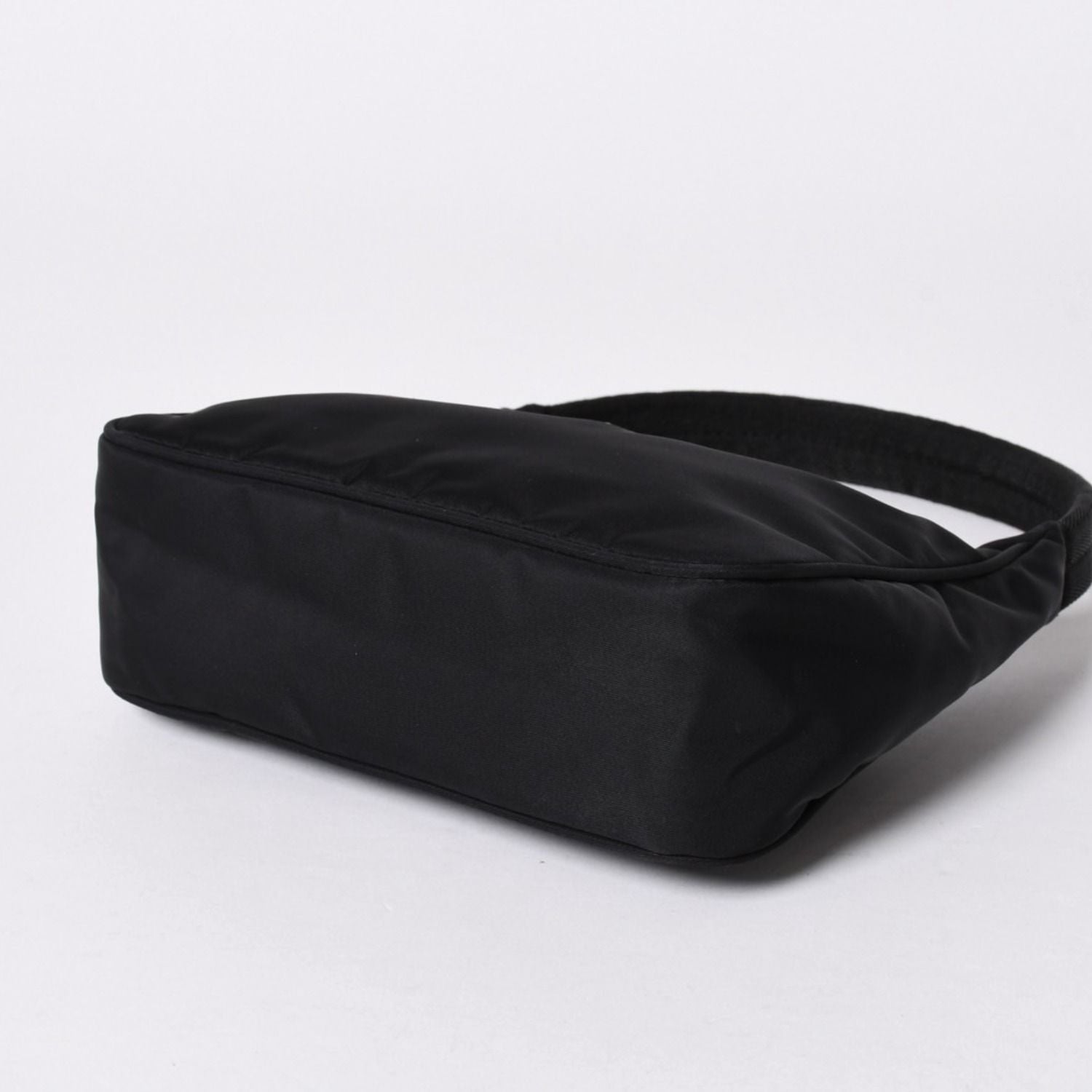 Prada Hobo Handbag Nylon Black — view 7