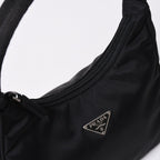Prada Hobo Handbag Nylon Black — view 6