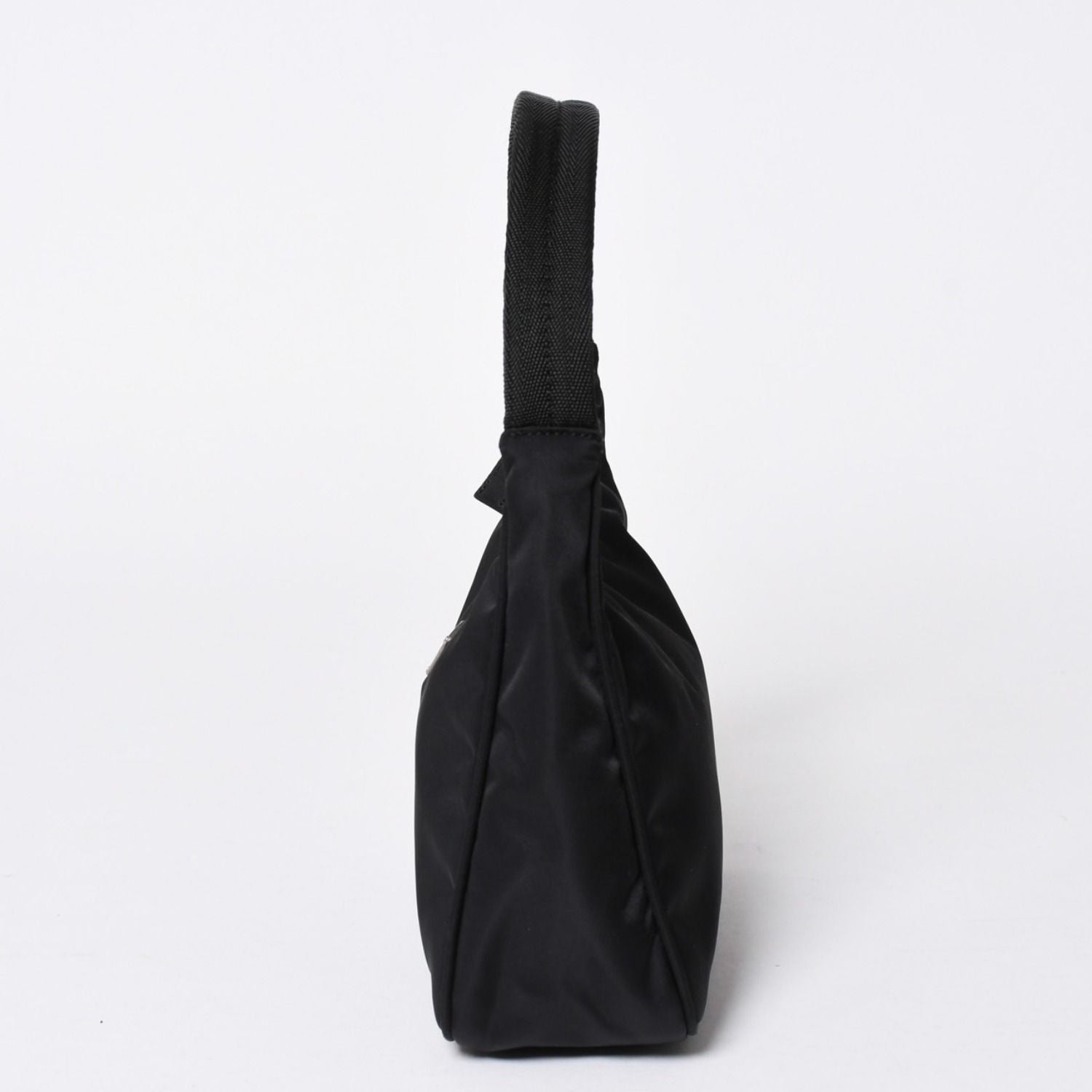 Prada Hobo Handbag Nylon Black — view 4