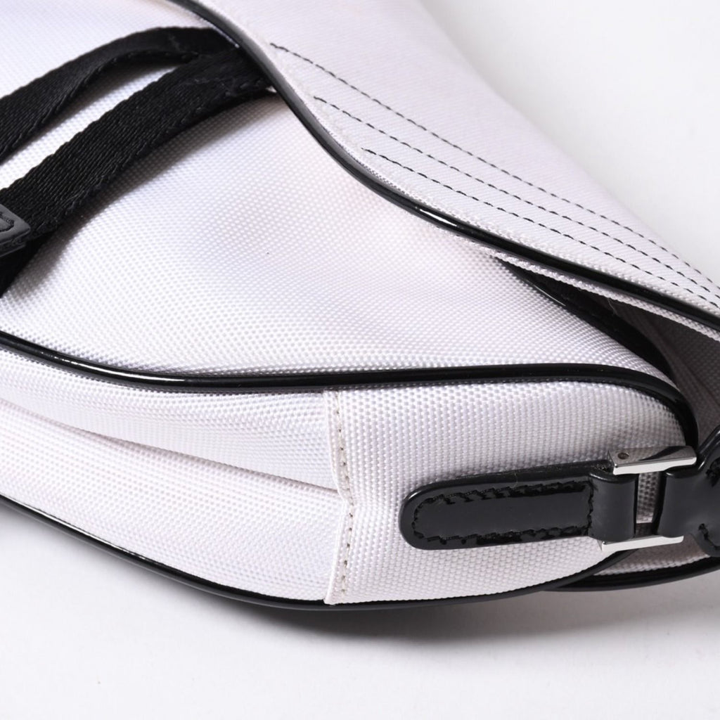 Dior Saddle Bag Nylon Canvas Galliano — view 5