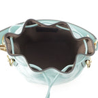 Fendi Mini Montresor Zucca Bucket Handbag Light Blue — view 6