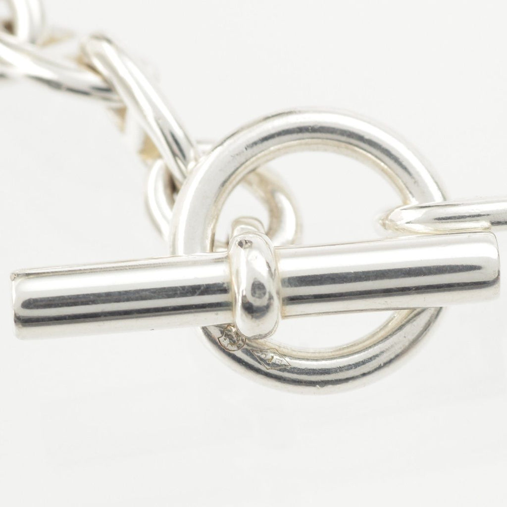 Hermes Chaine D'Ancre TPM 24 Top Bracelet Bangle Silver — view 4