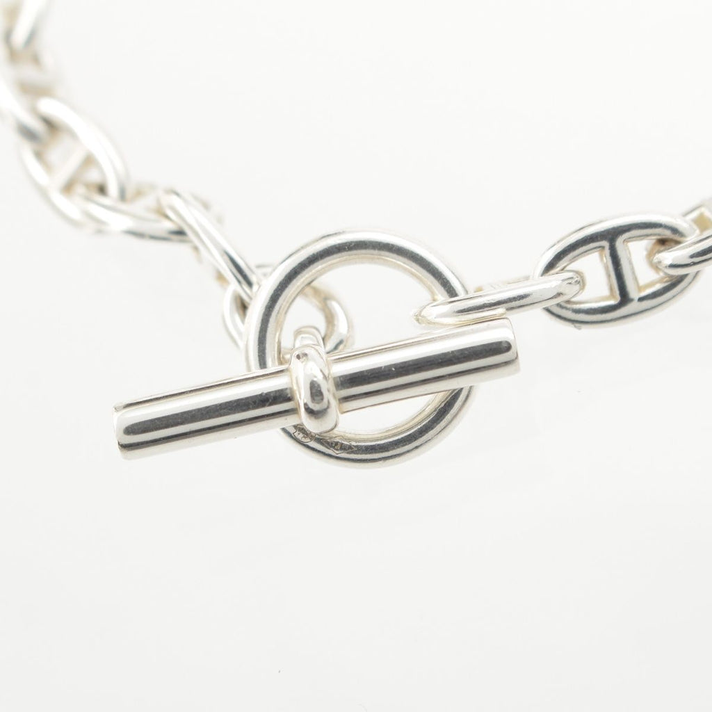Hermes Chaine D'Ancre TPM 24 Top Bracelet Bangle Silver — view 3