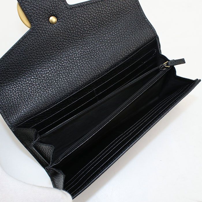 Gucci Continental Wallet GG Marmont Bifold Leather — view 3