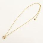 Dior Rhinestone Necklace Metal — view 5