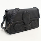Bottega Veneta Chain Intrecciato Shoulder Bag Leather